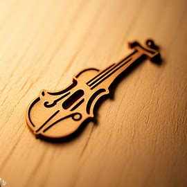 Chiave di violino in legno 2