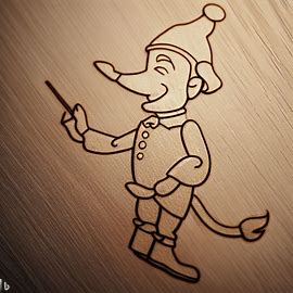Pinocchio in legno 3