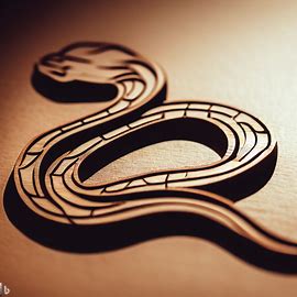 Serpente in legno 2
