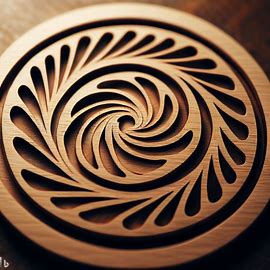 Spirale in legno 2