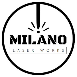 disegno logo laser